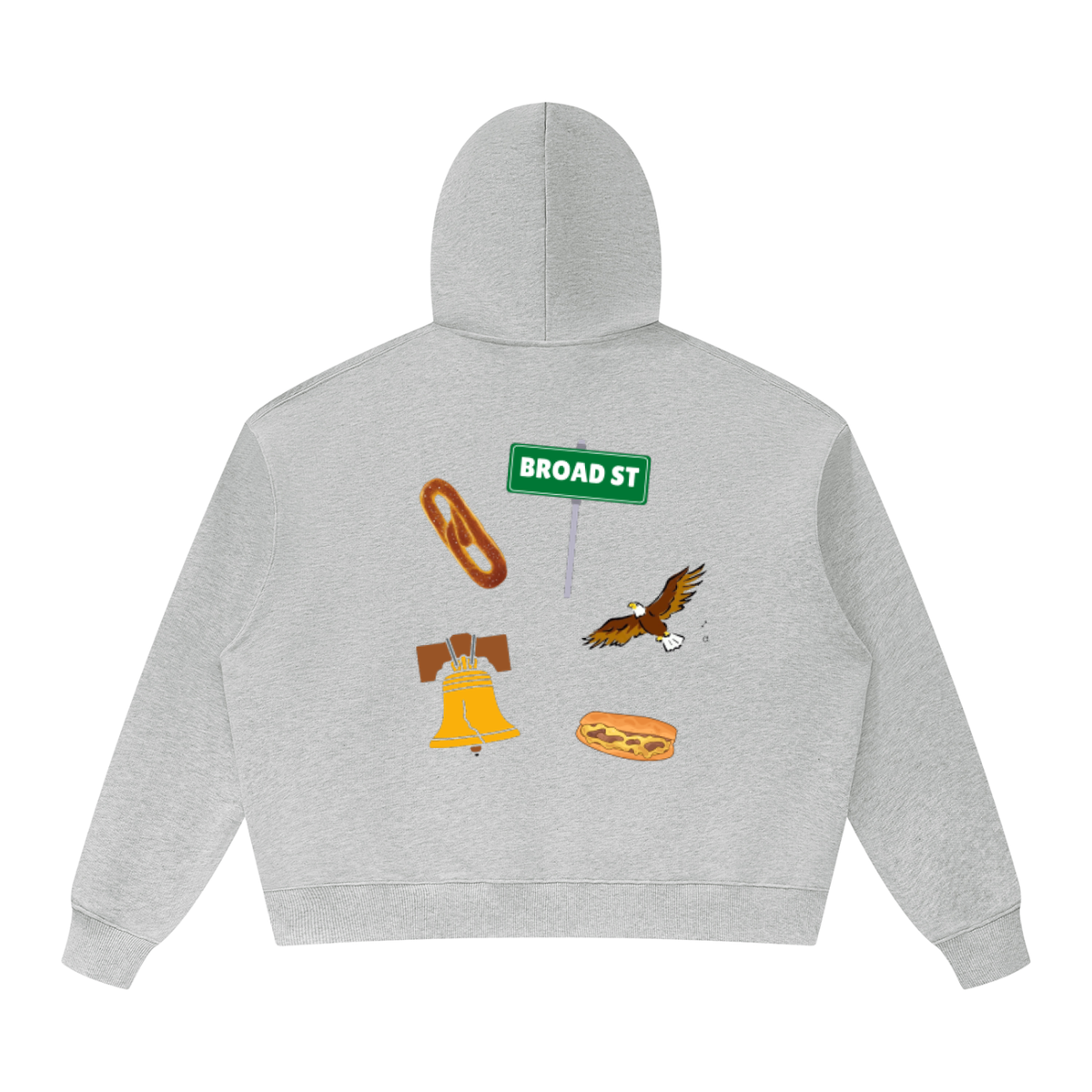 "LOVE" Unisex Oversized Heavyweight Hoodie