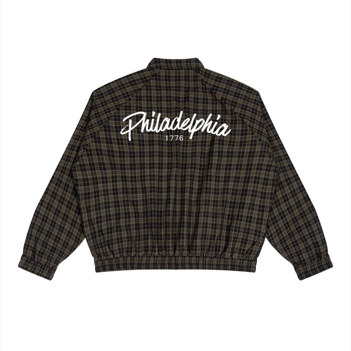 Philadelphia Unisex Plaid Full-Zip Track Jacket