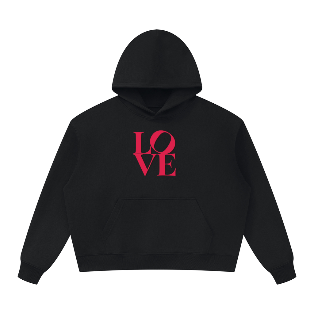 "LOVE" Unisex Oversized Heavyweight Hoodie