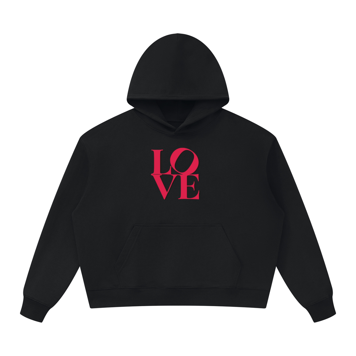 "LOVE" Unisex Oversized Heavyweight Hoodie
