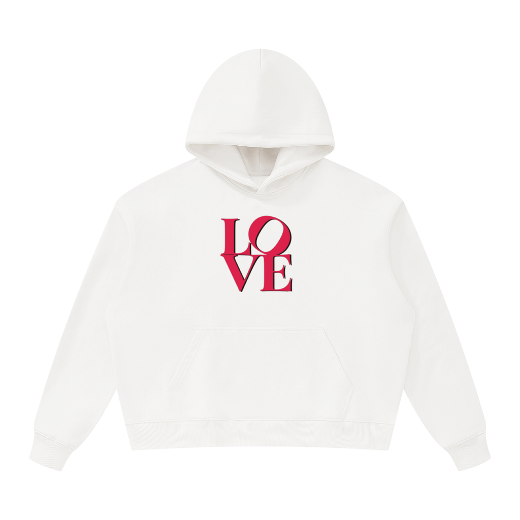 "LOVE" Unisex Oversized Heavyweight Hoodie