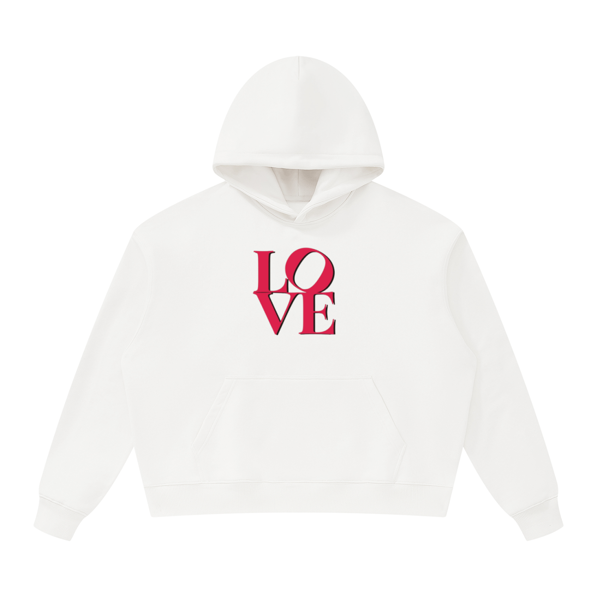 "LOVE" Unisex Oversized Heavyweight Hoodie