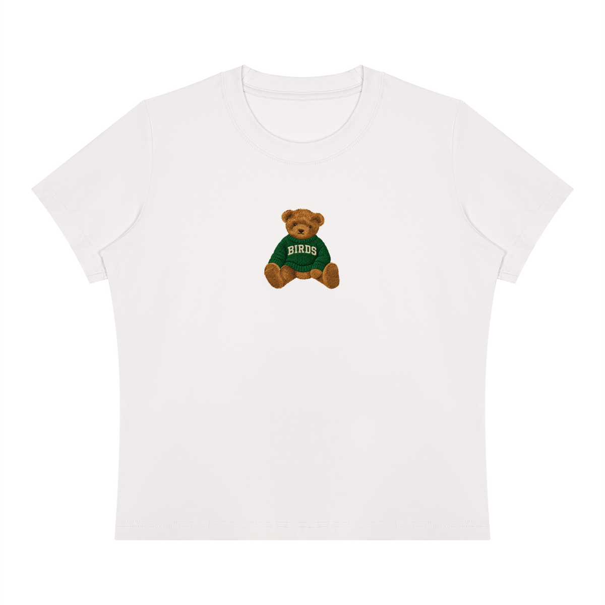 "Birds" Teddy Bear Baby Tee